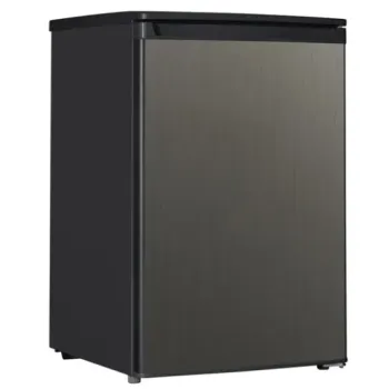 MPM MPM-131CJ-18/AA sötét inox hűtőszekrény fagyasztó nélkül 127 liter 58x55x85 cm levehető tetővel MPM131CJ18AA