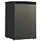 MPM MPM-131CJ-18/AA sötét inox hűtőszekrény fagyasztó nélkül 127 liter 58x55x85 cm levehető tetővel MPM131CJ18AA