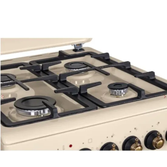 MPM MPM-54-KRM-14 retro bézs kombinált tűzhely 6 funkciós elektromos sütővel 54KRM14 