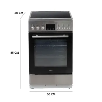 MPM MPM-55-KEI-38 indukciós tűzhely, inox, 50x60x85cm