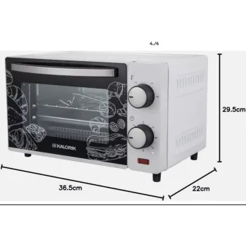 Kalorik TKG OT2021WHLD fehér minisütő hőfokszabályzóval: 90-230 ° C OT2021WHLD