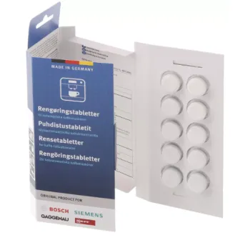 Bosch 00312502 kávézsír és kávé maradvány eltávolító tabletta automata kávéfőzőkbe 10db