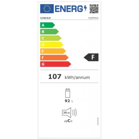Gorenje R39FPW4 hűtőszekrény
