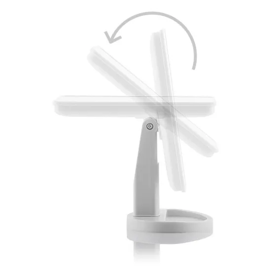 Bewello BW4003 sminktükör, állítható asztali tükör, LED megvilágítással