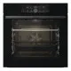 Gorenje BOS6747A01BG beépíthető fekete sütő ExtraSteam gőzfunkció 2 sütősín, 59.5x56.4x59.5 cm