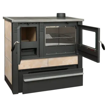 Warnex Panonia sparhelt beige, jobbos kivitel, 10kW 