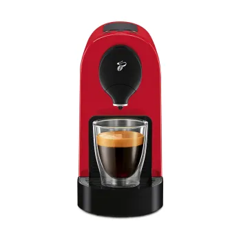 Tchibo Cafissimo pure+ red kapszulás kávéfőző, piros szín 