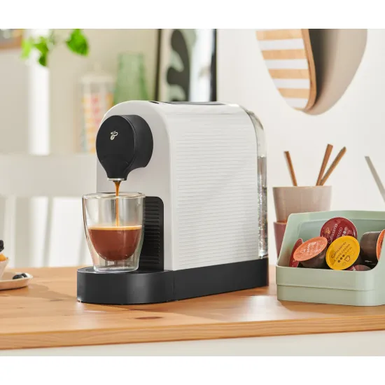 Tchibo Cafissimo pure+ white kapszulás kávéfőző, fehér szín 