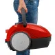 Sencor SVC45RD-EUE3 porzsákos porszívó piros, 850W