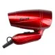 Girmi PH02 úti hajszárító 1200W, piros, összecsukható fogantyú 