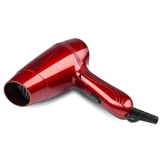 Girmi PH02 úti hajszárító 1200W, piros, összecsukható fogantyú 