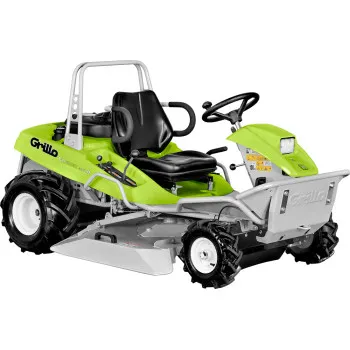 GRILLO 8042AH fű és bozótvágó traktor CLIMBER 8.22 Lenyűgöző teljesítmény lejtős, cserjés és magas füves területekhez