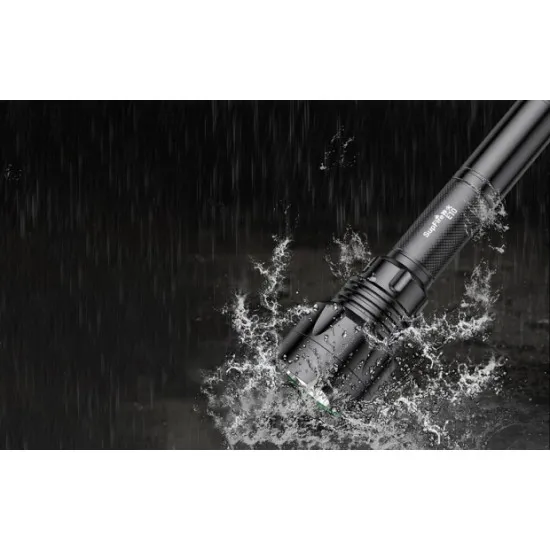 Supfire E10 esésálló zseblámpa IPX5 vízállóság 900 lm