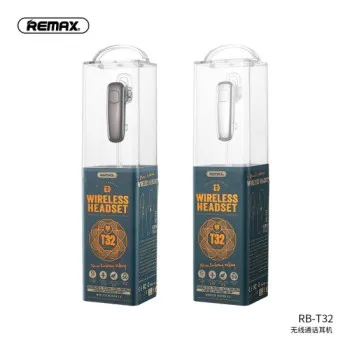 Remax RB-T32 Vezeték nélküli Bluetooth fülhallgató headset ezüst