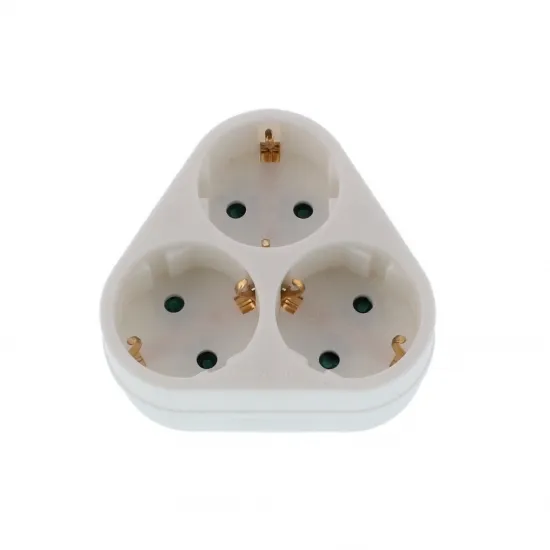 Well ELAD-3SH-02WL Hármas elosztó, 3x2P+E, max:16A, 250 V, IP20, ELAD3SH02WL