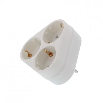 Well ELAD-3SH-02WL Hármas elosztó, 3x2P+E, max:16A, 250 V, IP20, ELAD3SH02WL