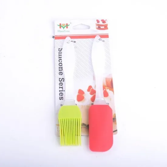 Szilikon ecset+kenőlapát, 250220