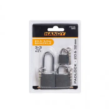 Lakat szett 20 mm, 30 mm, 30 mm hosszított 3 db / csomag 10492 Handy GL10492