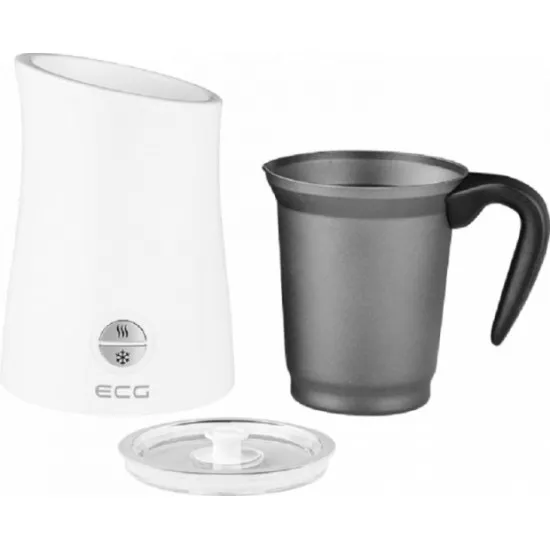 ECG NM2255 Latte Art White tejhabosító rozsdamentes acél kivitel fehér színben