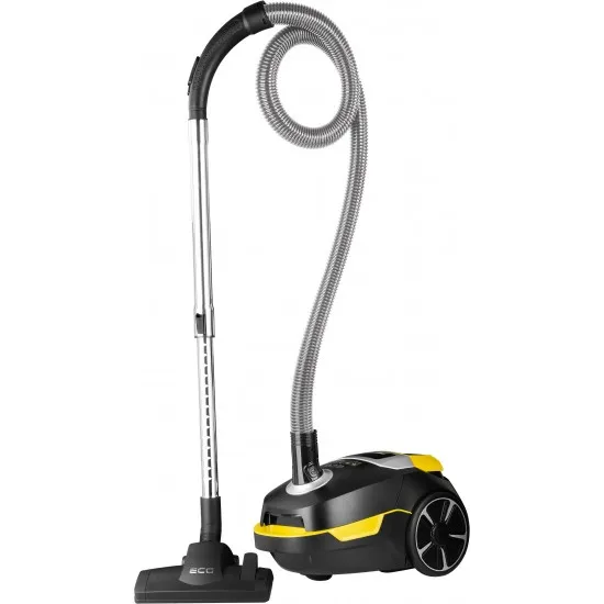 ECG VP S5020 Animal Comfort porzsákos porszívó , 800W, mini turbó fej, fekete/sárga, VPS5020