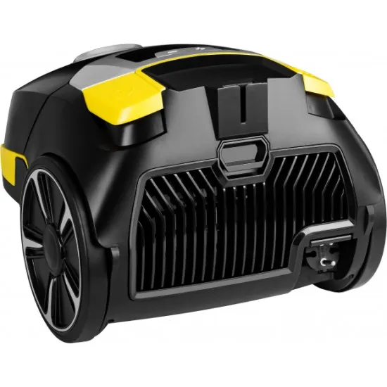 ECG VP S5020 Animal Comfort porzsákos porszívó , 800W, mini turbó fej, fekete/sárga, VPS5020