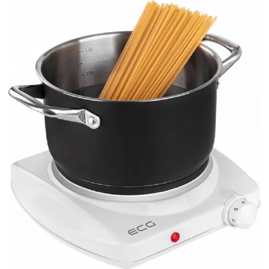 ECG EV1512 White elektromos főzőlap, rezsó fehér