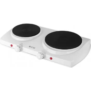 ECG EV2512 White dupla elektromos főzőlap fehér, rezsó