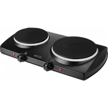 ECG EV2512 Black dupla elektromos főzőlap fekete, rezsó