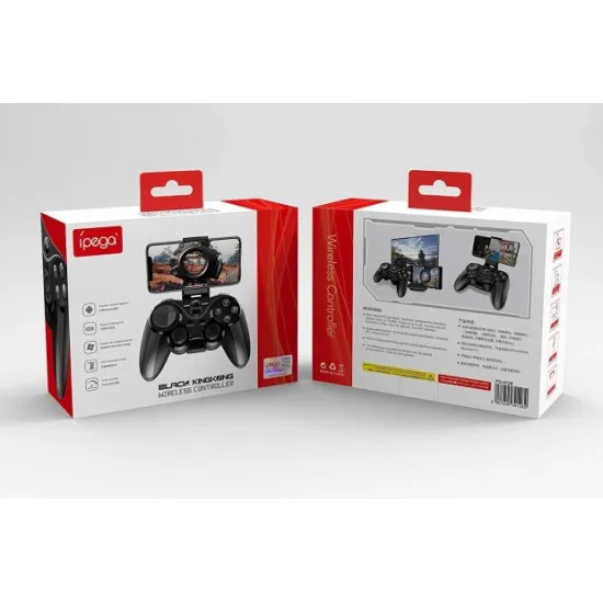 IPega PG-9128 Black KingKong Bluetooth kontroller Android, iOS okostelefonokhoz, tabletekhez, PC-hez