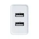 Baseus CCFS-R02 fali töltő 2x USB 2.1A, 10,5 W, fehér