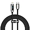 Baseus CATLSK-A01 USB Type C - Lightning kábel 20W PD kijelzővel 2m fekete