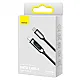 Baseus CATLSK-A01 USB Type C - Lightning kábel 20W PD kijelzővel 2m fekete