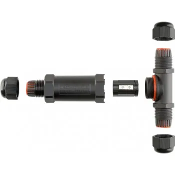 Goobay 81286 Vízálló T-idomú csatlakozó, IP68