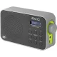 ECG RD 110 DAB Black DAB+/FM rádió RD110