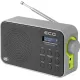ECG RD 110 DAB Black DAB+/FM rádió RD110