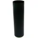 Füstcső 120/40 0.5mm fekete