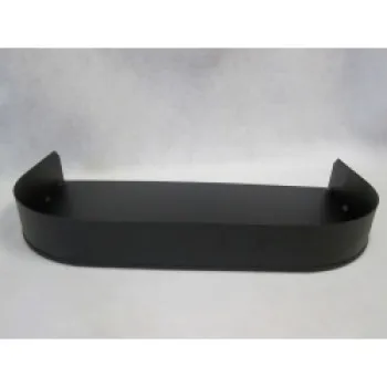 kandalló előtétlemez 41x21 cm fekete