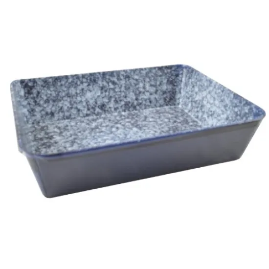 Zománcozott sütő tepsi 23X18cm