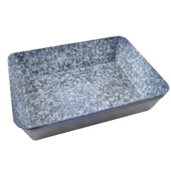 Zománcozott sütő tepsi 23X18cm