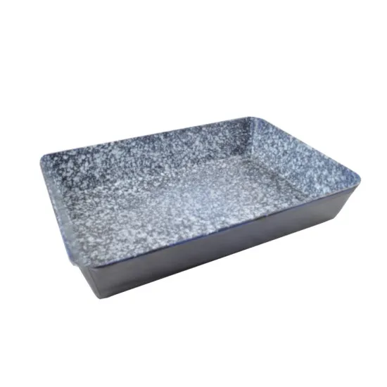 Zománcozott sütő tepsi 31X22cm