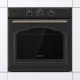 Gorenje BOS67372CLB beépíthető fekete rusztikus sütő ExtraSteam gőzfunkcióval, 59.5x56.4x59.5 cm