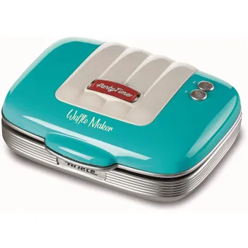 Ariete 1973.BL Party Time gofrisütő, azúrkék