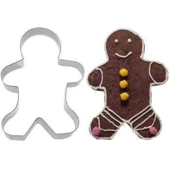 Westmark Sütemény kiszúró Nagy mézeskalács ember forma 12cm 35102291