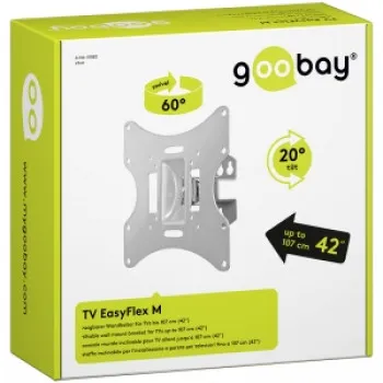 Goobay fali tartó 17-42"/43-107 dönthető, forgatható DE51883