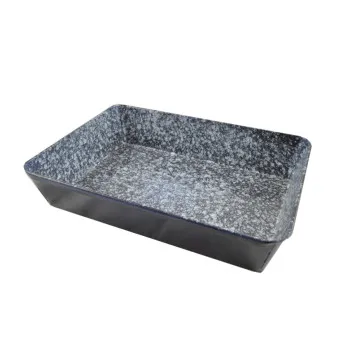 Zománcozott sütő tepsi 24,5X16,5cm