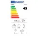 Gorenje WNEI84BS elöltöltős mosógép inverter motor, gőz program, 8kg ruhatöltet, 60x54.5x85 cm 
