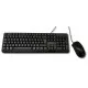 Silverline Multimédiás billentyűzet + egér fekete