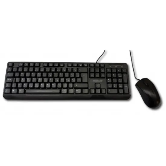Silverline Multimédiás billentyűzet + egér fekete