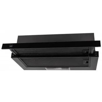 SLX ST 60 B fekete beépíthető teleszkópos elszívó