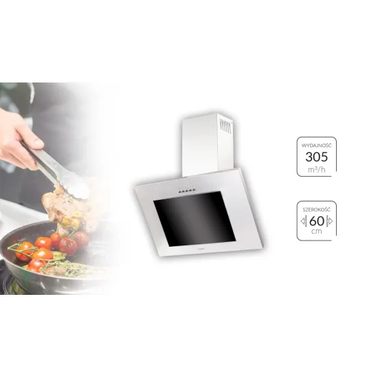 MPM fali függőleges 60cm konyhai elszívó MPM-60-OV-19